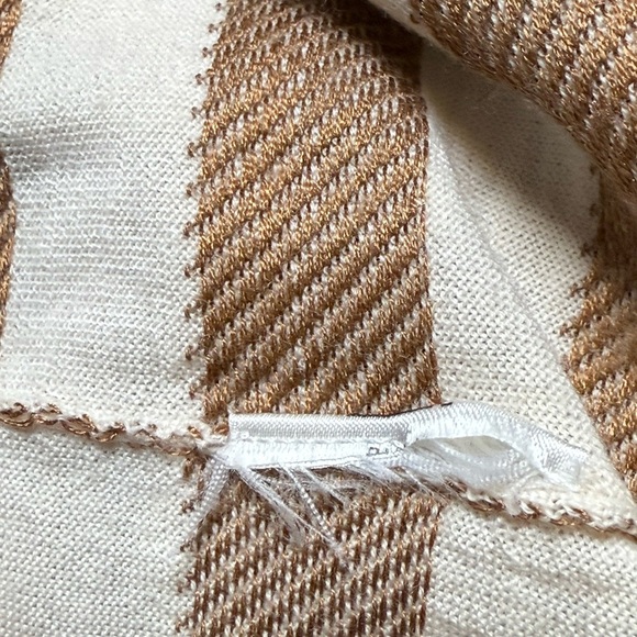 Burberry Ramana Check Wool-Silk Blend Cardigan Sweater, size XS - Picture 9 of 15